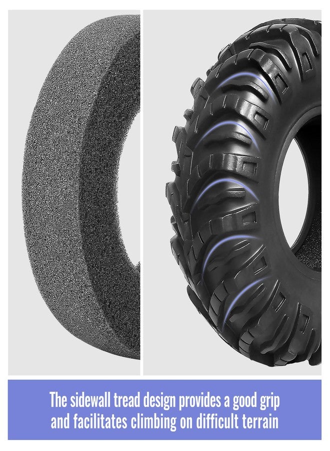 FriHobby 2.2 RC Crawler Tires Super Soft Good Grip for 1/10 Scale Rock Crawler Car fit TRX4 Axial Wraith SCX10 III II Redcat Gen 8 - Image 5